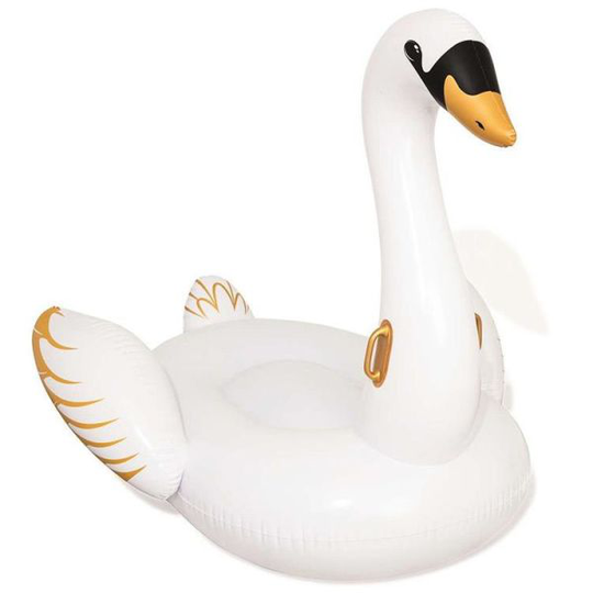 Bestway Luxury Flytleksak svan, 1,69 x 1,69 m