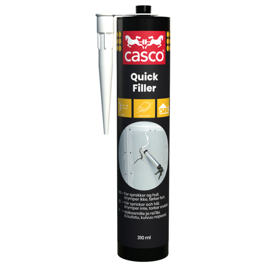 SPACKEL CASCO QUICKFILLER 310ML | Beijerbygg Byggmaterial