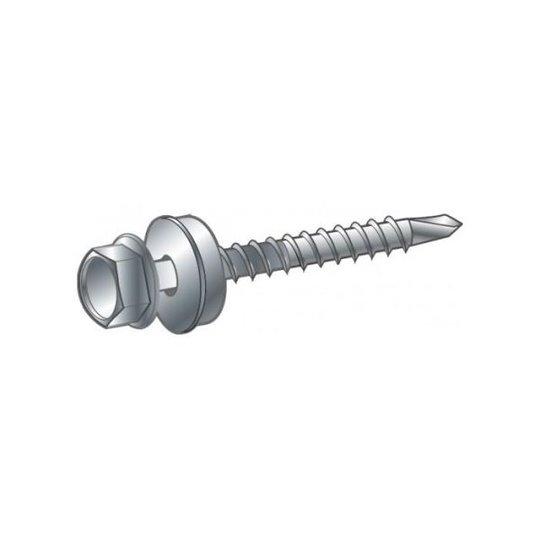ESSVE BS Farmarskruv 250-pack Silver, 4,8x20mm