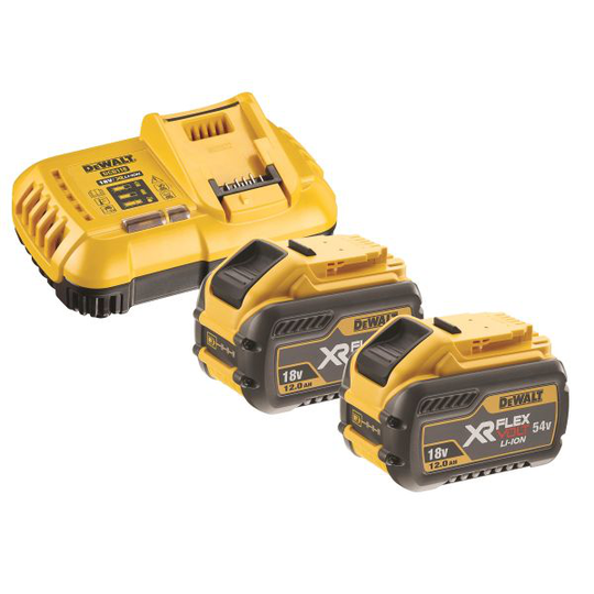 Dewalt DCB118Y2T-QW Laddpaket 54/18 V, 12 Ah
