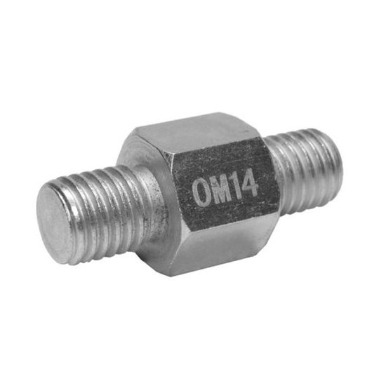 Flexxtra OM14OM1450 Adapter M14 Två utvändiga gängor