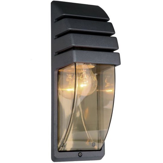 Nordlux CITY 881163 Väggarmatur E27, IP44 Antracit
