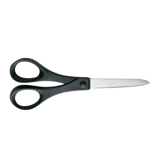 Fiskars Essential 1023818 Papperssax 18 cm, höger- och vänsterhänt