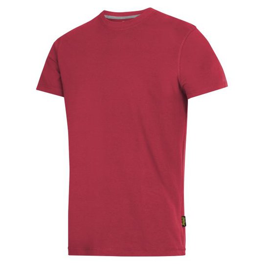 Snickers 2502 T-shirt röd XS