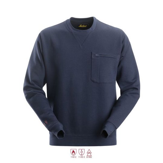 Snickers 2861 ProtecWork Sweatshirt marinblå XS