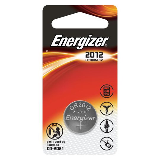 Energizer CR2012 PIP1 Batteri 3 V, knappcell