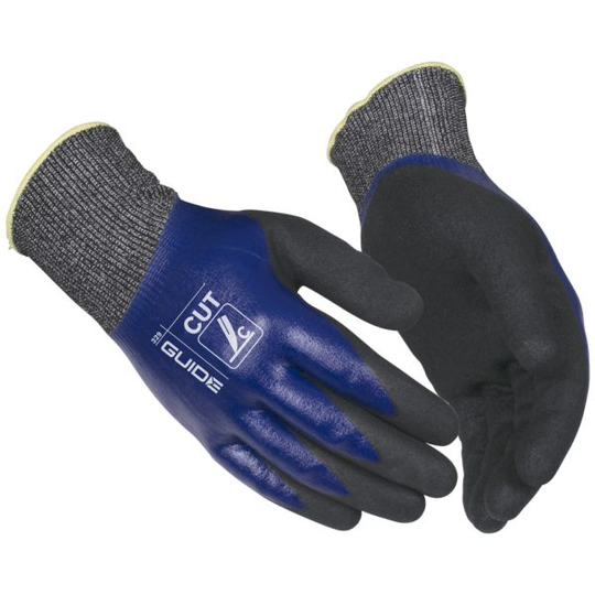 Guide Gloves 329 Handske nitril, heldoppad, skärskydd 7