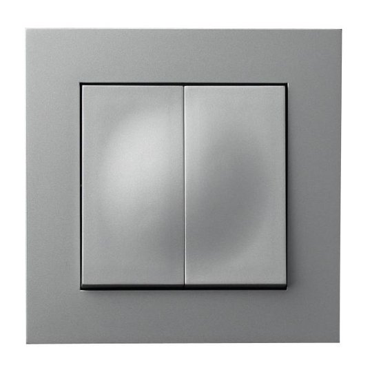 Elko Plus Kron Skruv Strömställare skruvanslutning aluminium