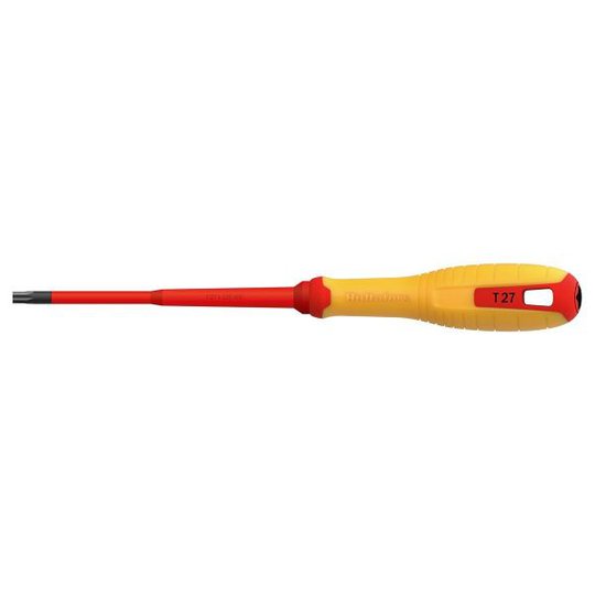 Hultafors 446635 Skruvmejsel för Torx, isolerad 1000 volt T 27 x 125 VDE