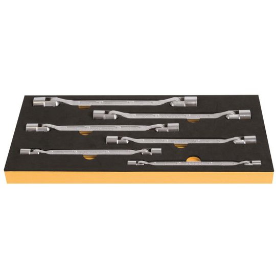 Ironside 100254 Lednyckelsats 6 delar, 8-19 mm