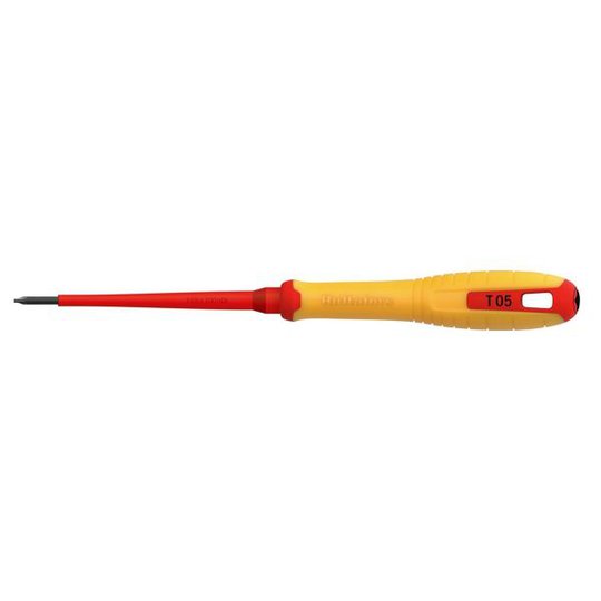 Hultafors 446545 Skruvmejsel för Torx, isolerad 1000 volt T 05 x 100 VDE