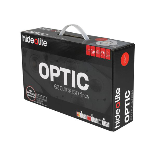 Hide-a-Lite Optic G2 Quick ISO 7475863 Downlight 6-pack, 6 W 500 lm, 3 K