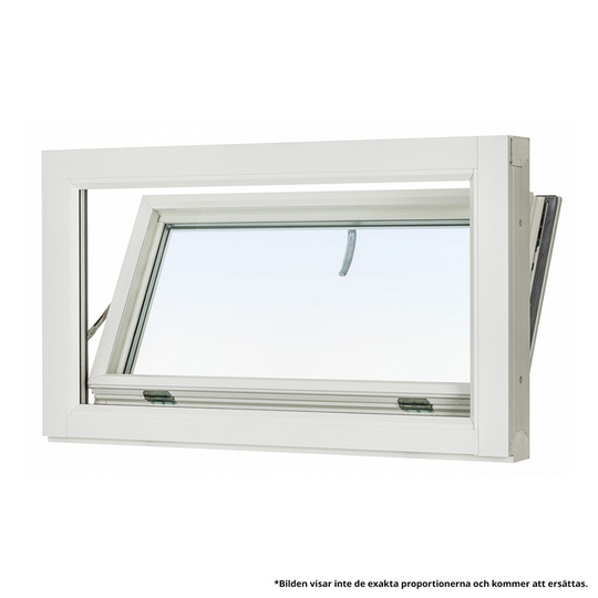 FÖNSTER UNDERHÄNGT TR TRÄ/ALU 3GLAS INÅT VIT T/A 5-4 | Beijerbygg Byggmaterial