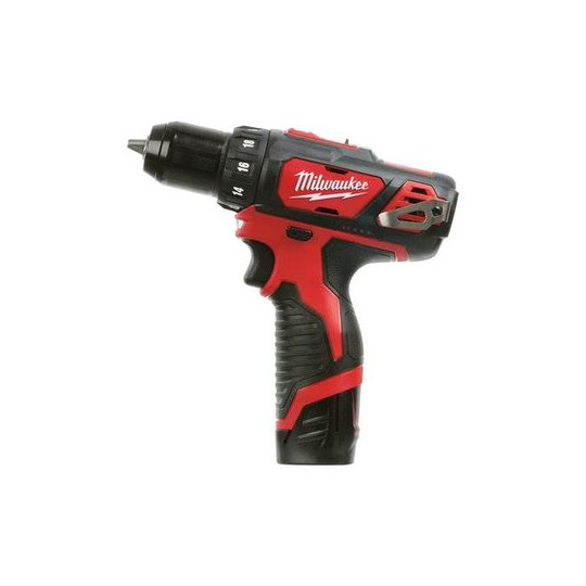 Milwaukee M12 BDD-201C Skruvdragare med batteri och laddare