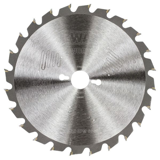 Dewalt DT4311-QZ Sågklinga 250 x 30 mm, 24T