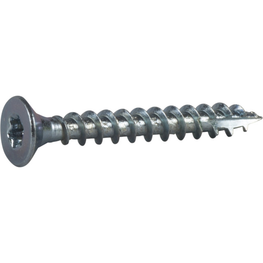 TRÄSKRUV FÖRSÄNKT HUVUD TX25 HELGÄNGAD FZB 5X40MM | Beijerbygg Byggmaterial