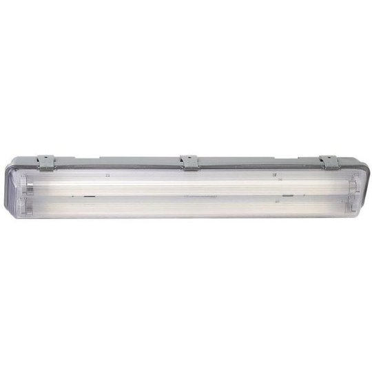 Nordlux WORKS IP67 27326101 Lysrörsarmatur G13, 2x18W, IP65