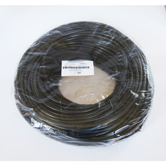 Hellermann Tyton 0165-10117 Isolerslang Ø12 mm x 50 m Svart