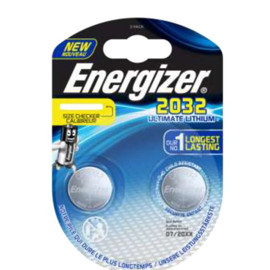 Energizer Ultimate Lithium 2016 Knappcellsbatteri 3 V, 2-pack