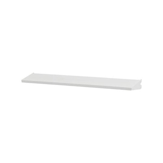 Elfa 453110 Metallhylla vändbar, vit 598x115x48 mm