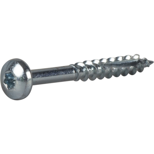 TRÄSKRUV ESSDRIVE KULLRIG SKALLE FZB 3,5X30MM | Beijerbygg Byggmaterial