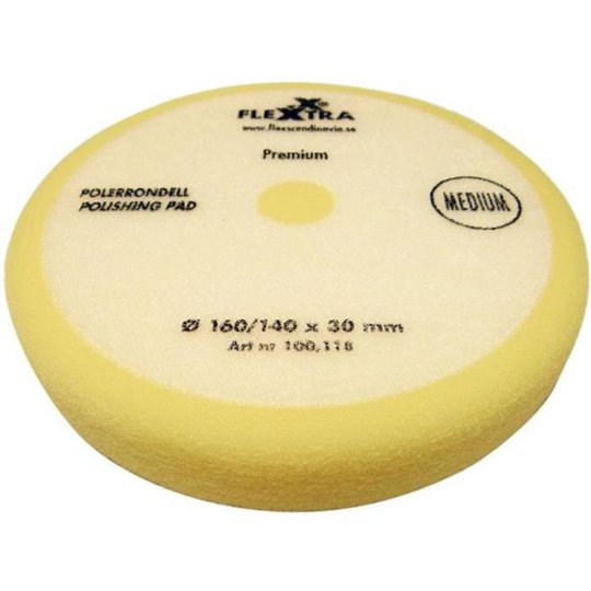 Flexxtra 100118 Polerrondell medelhård, 160mm