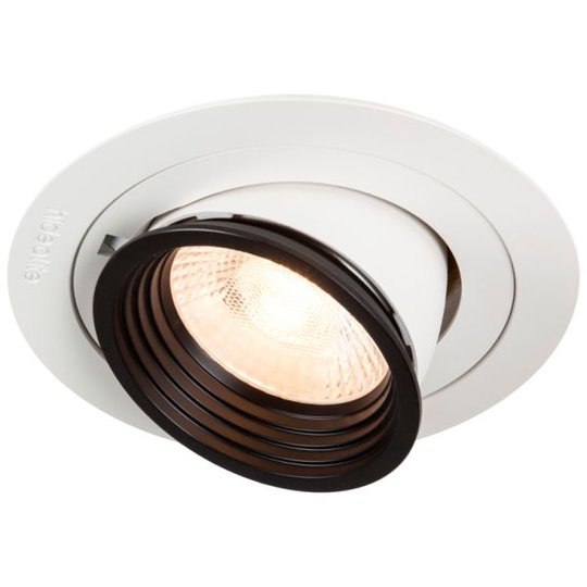 Hide-a-Lite Focus Point Maxi Downlight 36°, 3000K Push 230V, med DALI-drivdon
