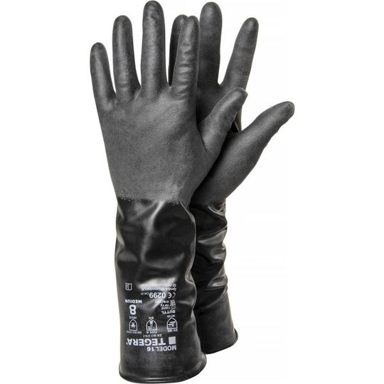 Tegera 16 Kemskyddshandske butyl 7