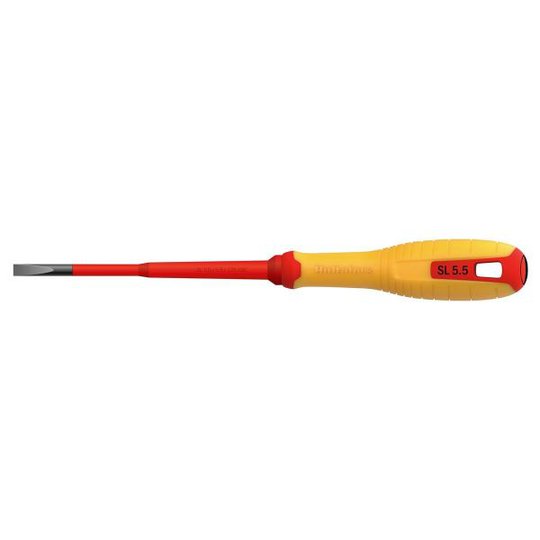 Hultafors 445095 Skruvmejsel för spårskruv, isolerad 1000 volt SL 1,0x5,5x125 VDE