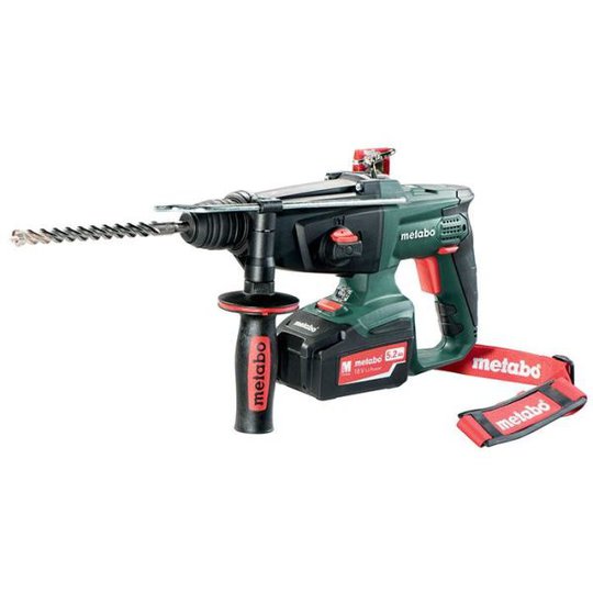 Metabo KHA 18 LTX Kombihammare med 5,2Ah batterier och laddare