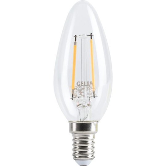 Gelia Retro LED-lampa 2 W, klar 2-pack