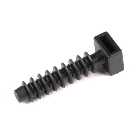 Hellermann Tyton 151-80500 Pluggfäste 30 mm, 100-pack