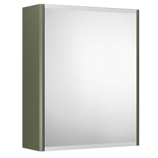 Gustavsberg Graphic Spegelskåp grön, dubbelsidig 45 cm