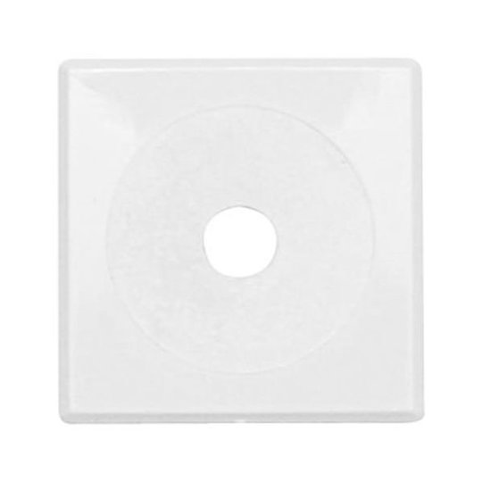 Faluplast 50440 Vulkbricka självhäftande, 12-16 mm, 10-pack Enkel, vit