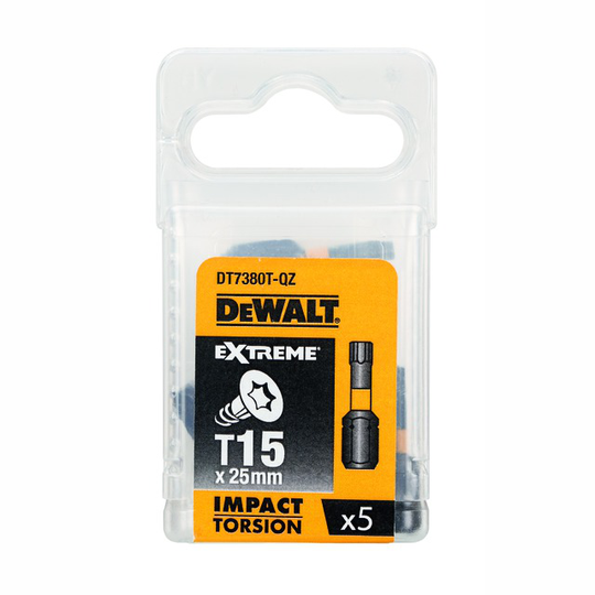 BITS TORSION DT7380T T15 25MM | Beijerbygg Byggmaterial