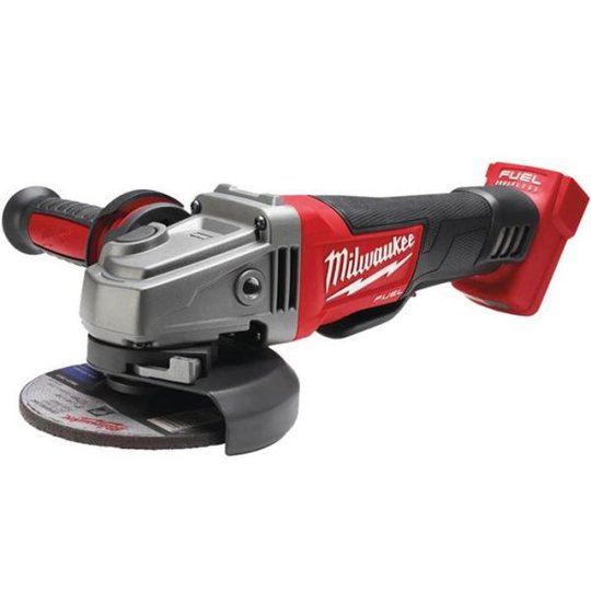 Milwaukee M18 CAG115XPD-0 Vinkelslip utan batterier och laddare