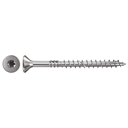 Fischer 669043 Träskruv utomhus, FPF-ST 6,0x150 mm, BZP 100-pack