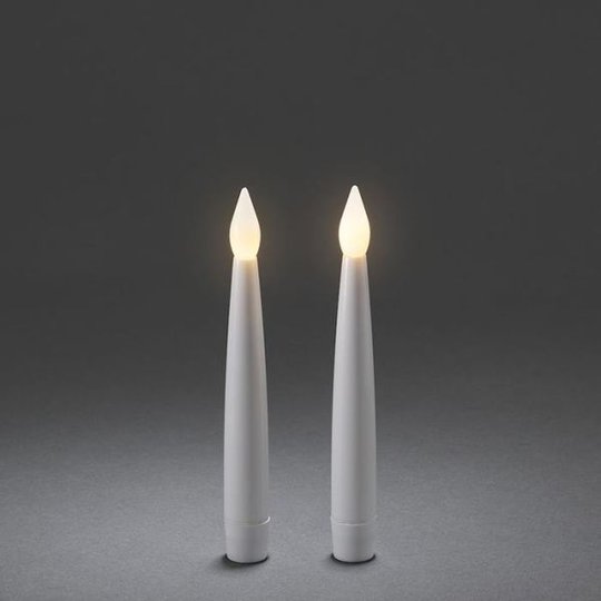Konstsmide 1876-210 Ljus batteridrivet, 2-pack