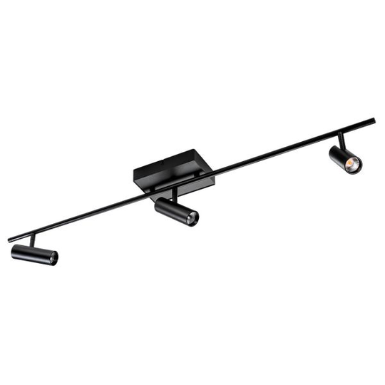 SG Armaturen Tube Micro Track Spotlightkit 2700K Svart