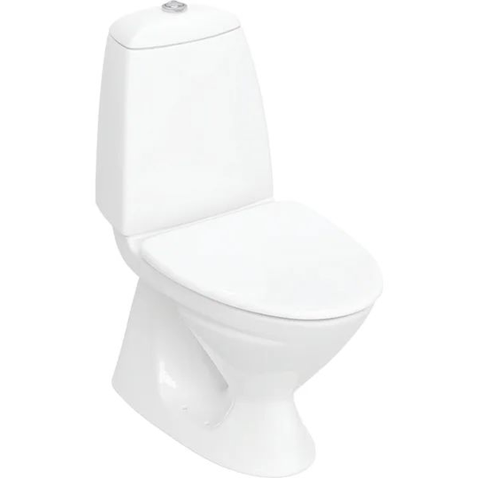 Ifö Silia 502.292.00.1 Toalettstol med sits, dolt avlopp